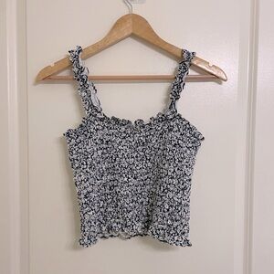 Old Navy Floral Stretchy Crop Top